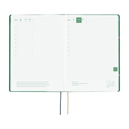 Hobonichi Techo 2027 HON A5 Bow &amp; Tie: Sheep Sheep Sheep