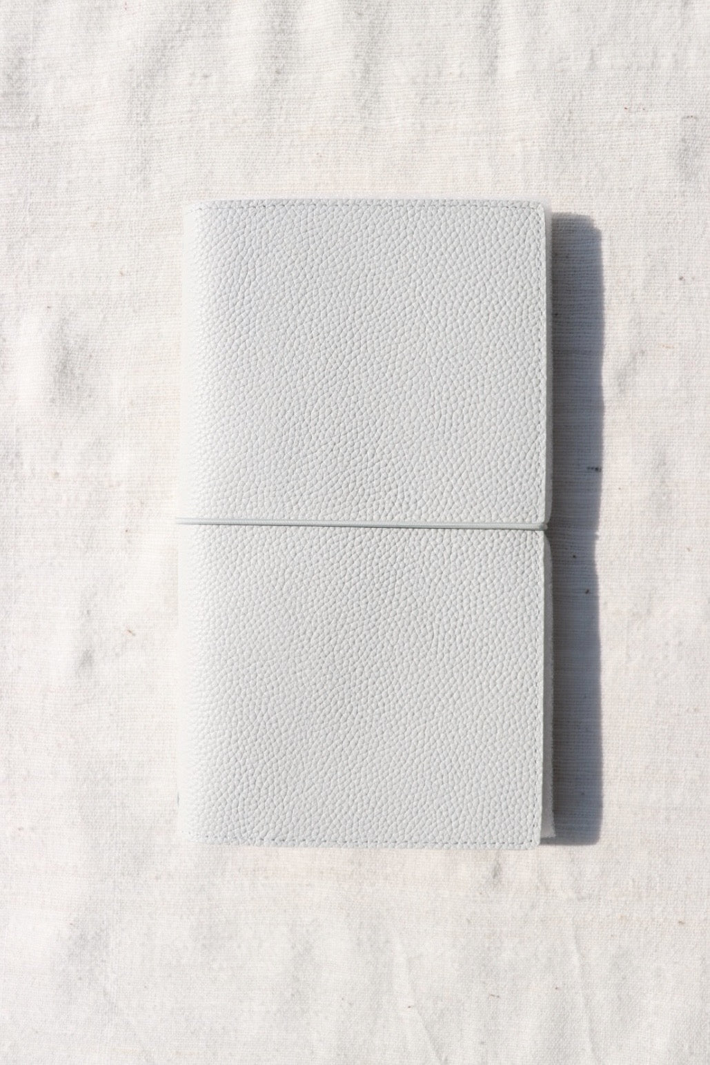 Leather Travel Notebook Cover: Angora
