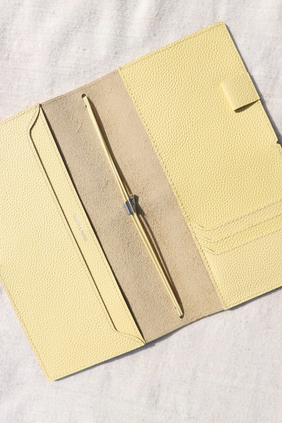 Leather Travel Notebook Cover: Mallorca