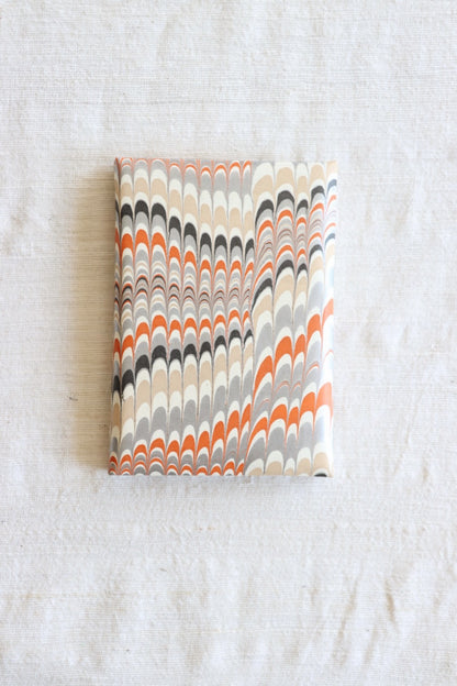 Greeting Card Set, Orange Silver Mountain