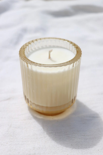 Palo Santo Candle: Fluted Glass Elsewhere