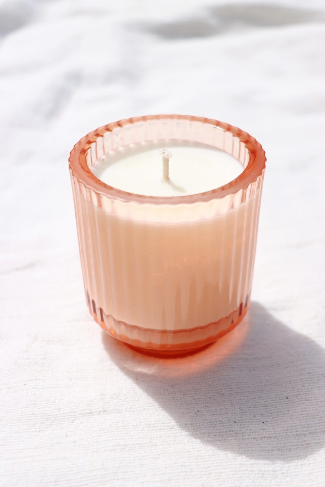 Cactus Flower Candle: Fluted Glass Elsewhere