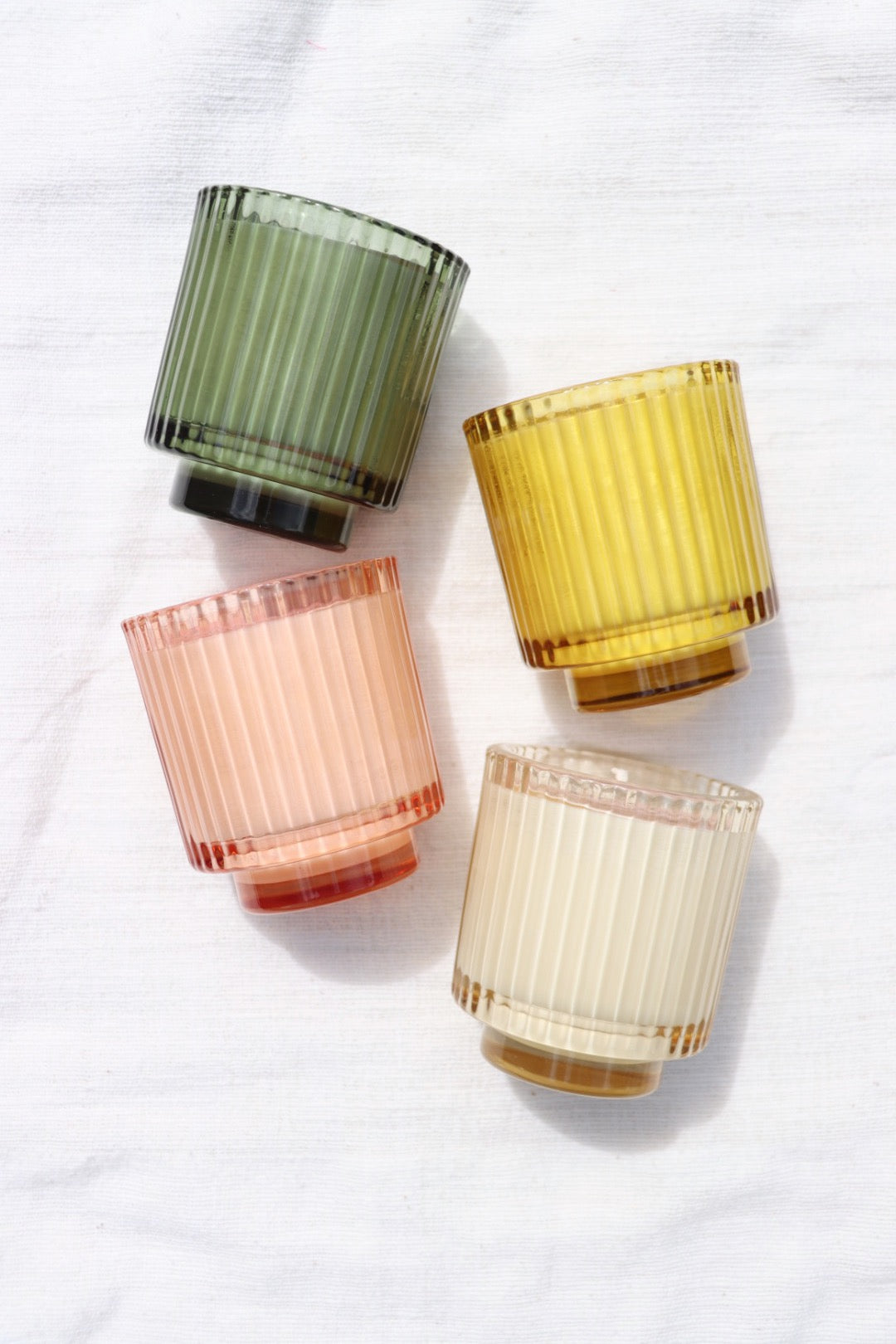 Palo Santo Candle: Fluted Glass Elsewhere