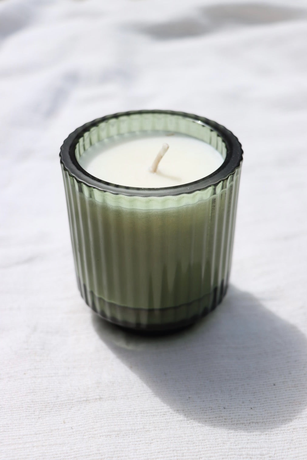 Desert Candle: Fluted Glass Elsewhere
