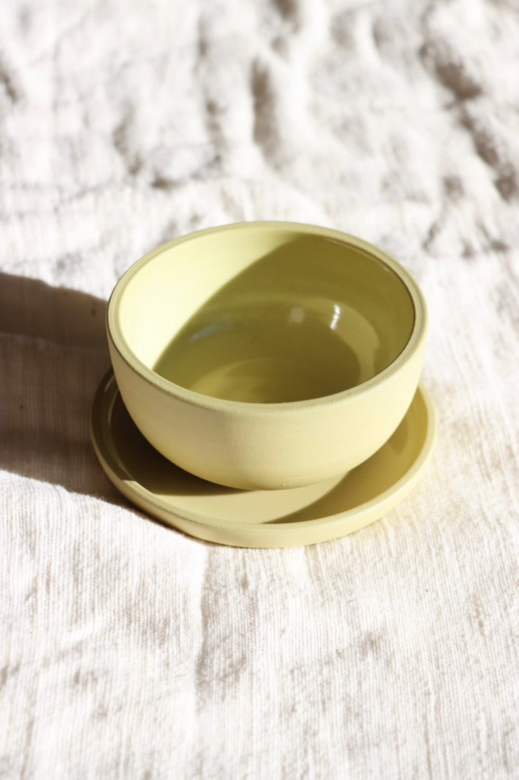 Chartreuse Tea Cup &amp; Saucer