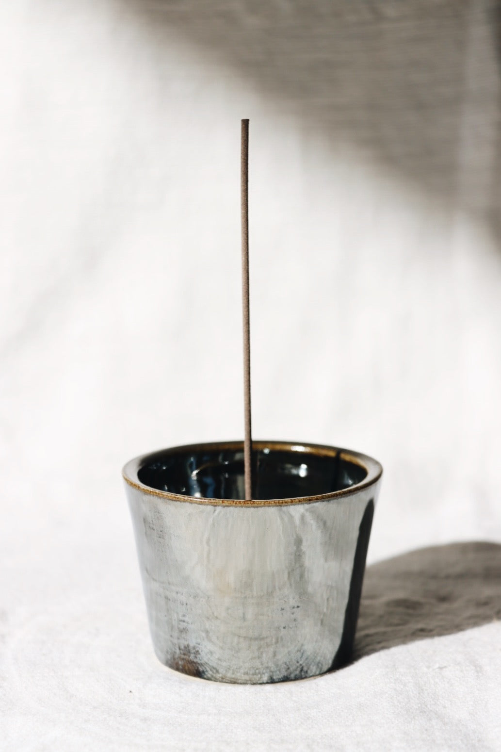 "Chrome" Incense Bowl