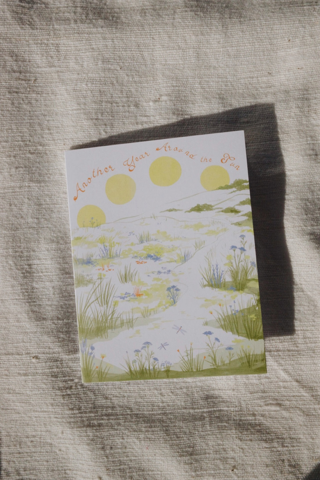 Another Year Birthday Meadow Card