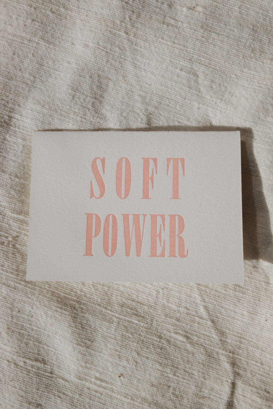 Soft Power Card