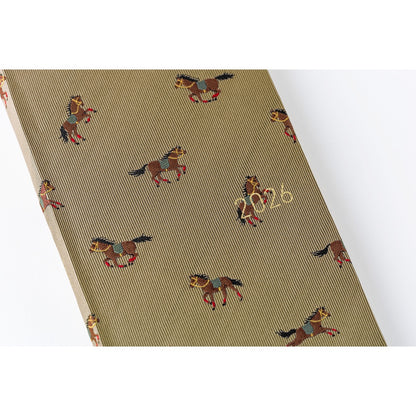 2026 Hobonichi Techo Weeks MEGA, Galloping Horses
