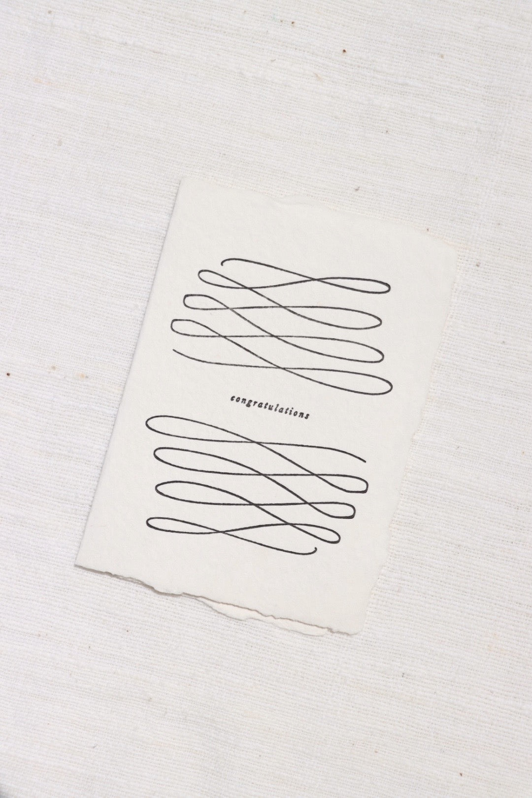 Congratulations With Flourishes Card