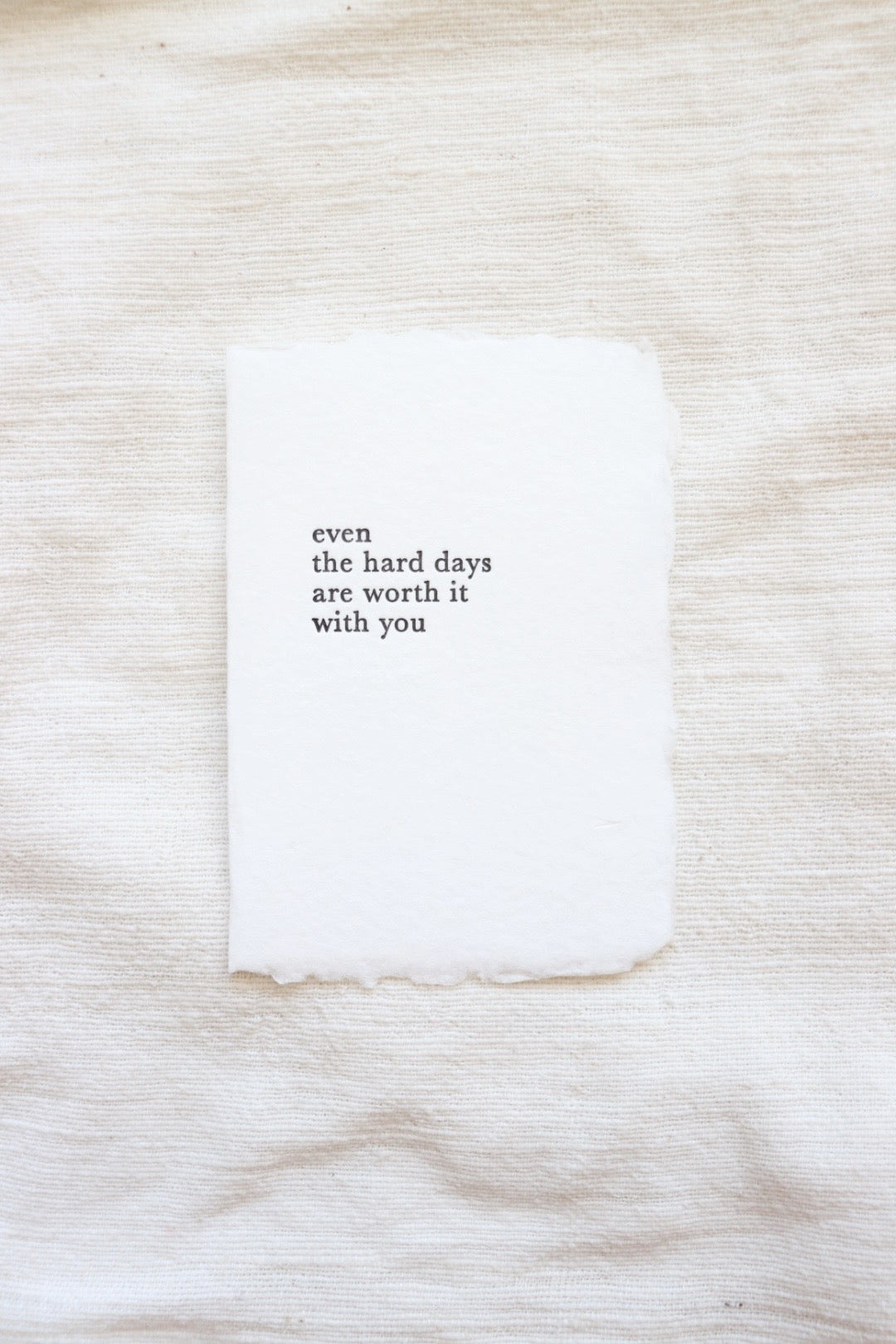 Even The Hard Days Card