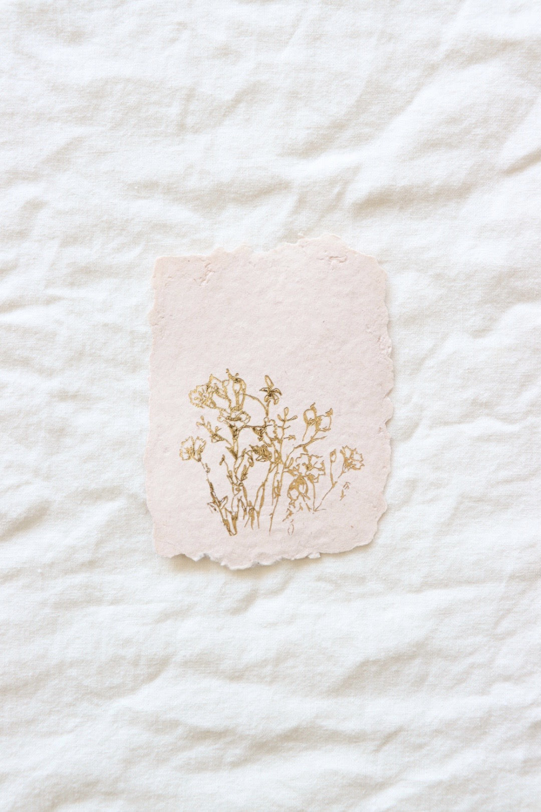 Golden Meadow Note Card