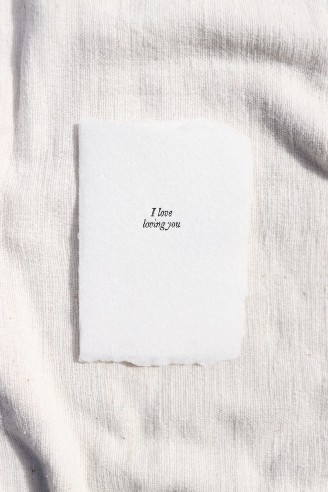 I Love Loving You Card