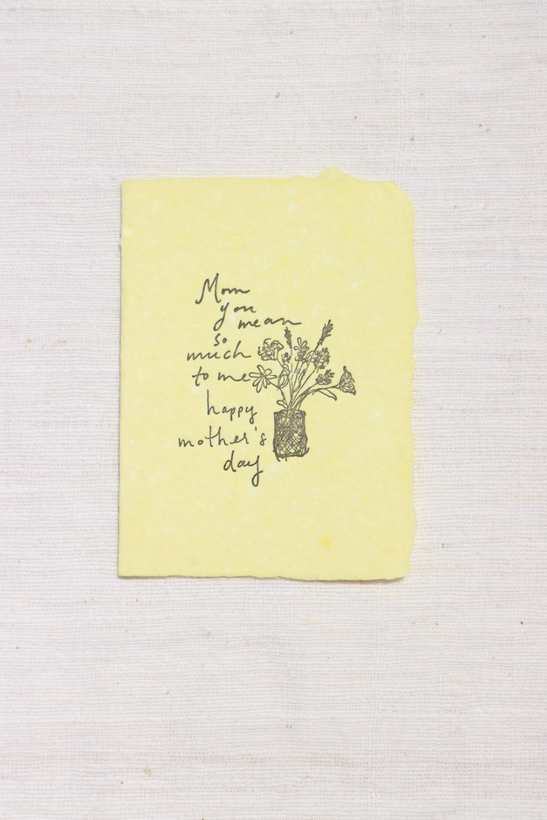 Mom You Mean So Much To Me Card