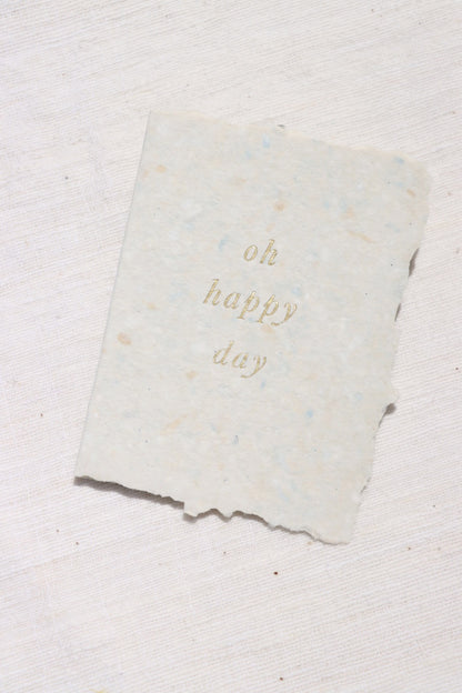 Oh Happy Day Card