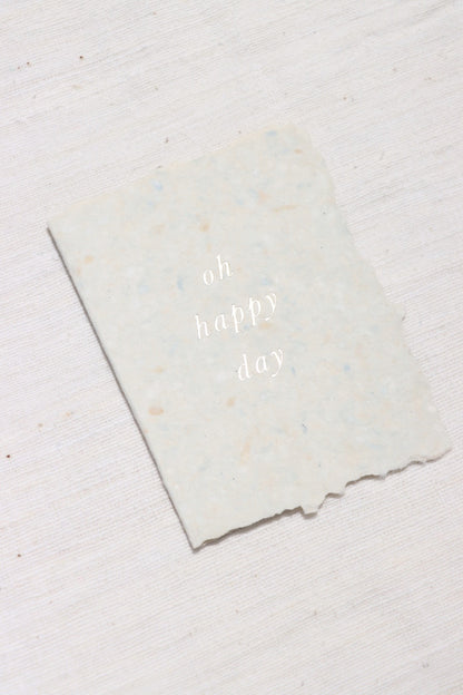 Oh Happy Day Card