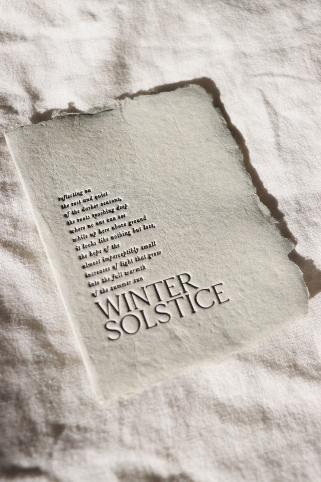 Winter Solstice Card
