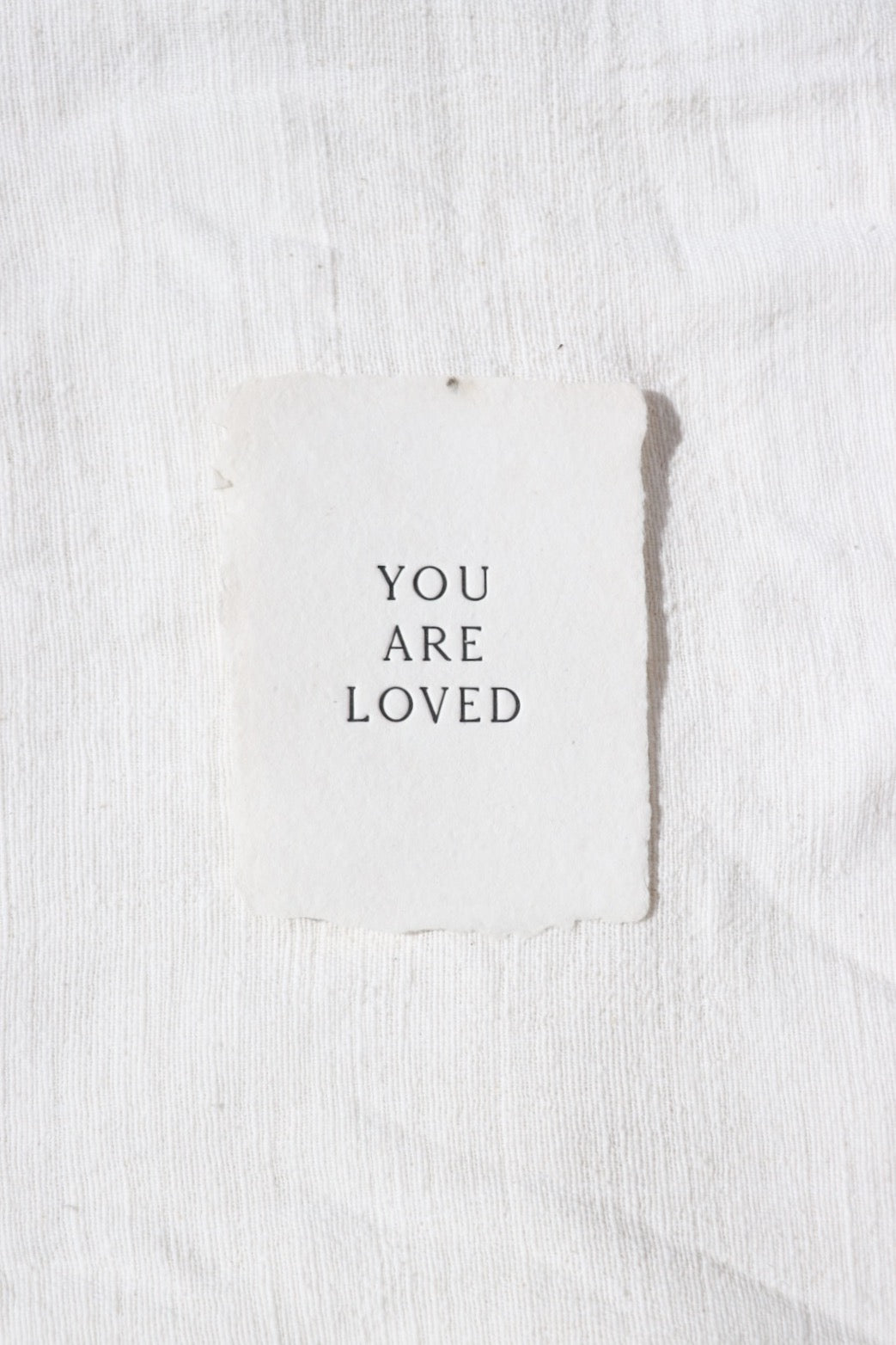 You Are Loved Flat Card