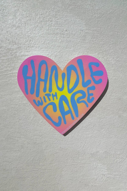 Handle With Care Sticker
