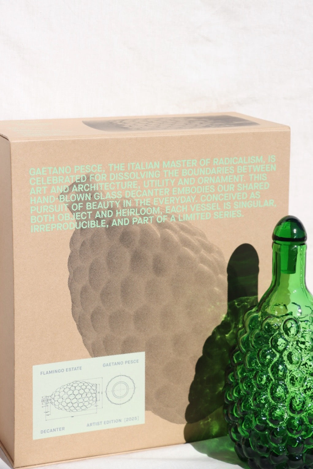 Gaetano Pesce x Flamingo Estate Olive Oil Set