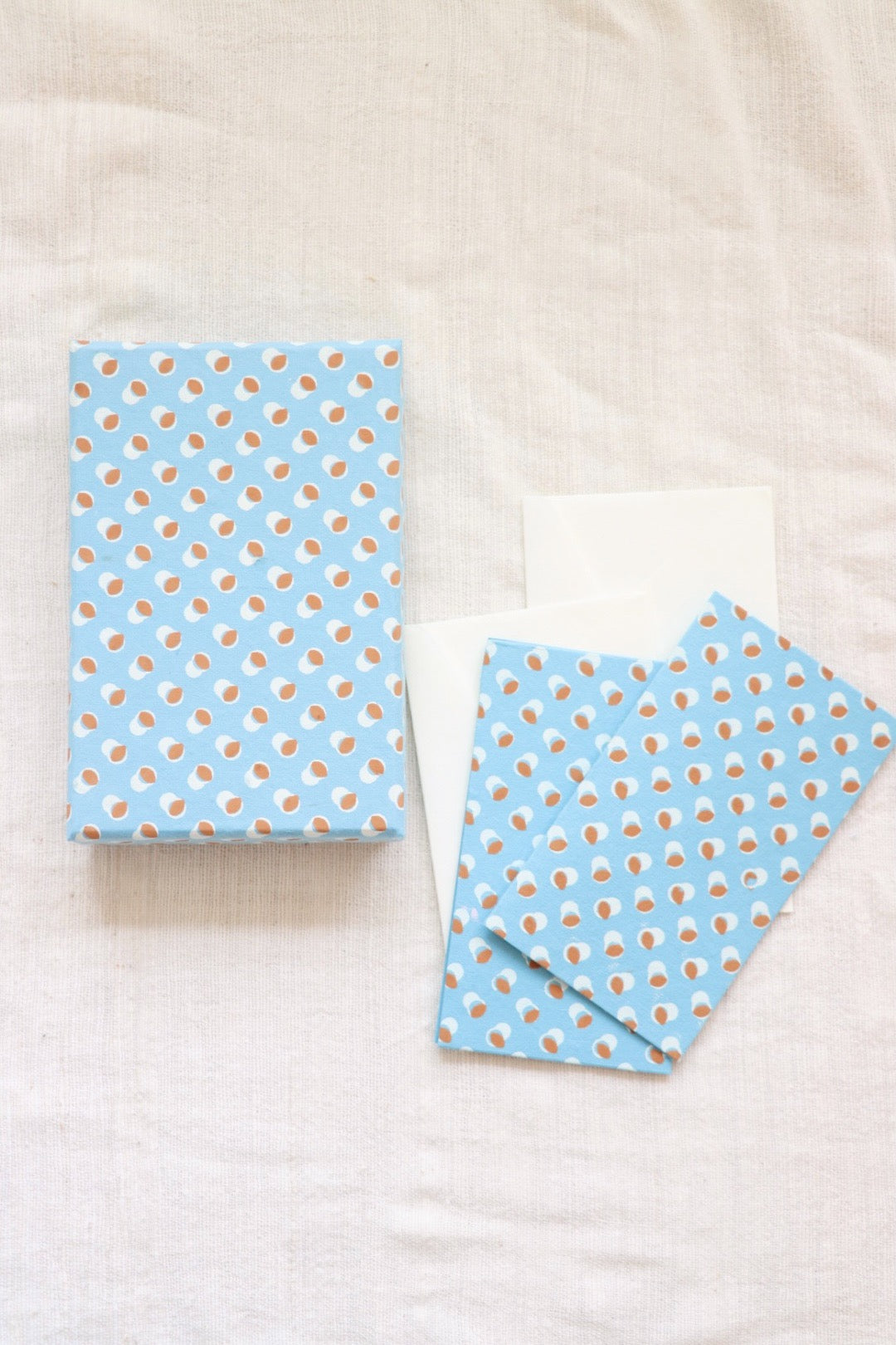 Boxed Card Set, Temari Light Blue