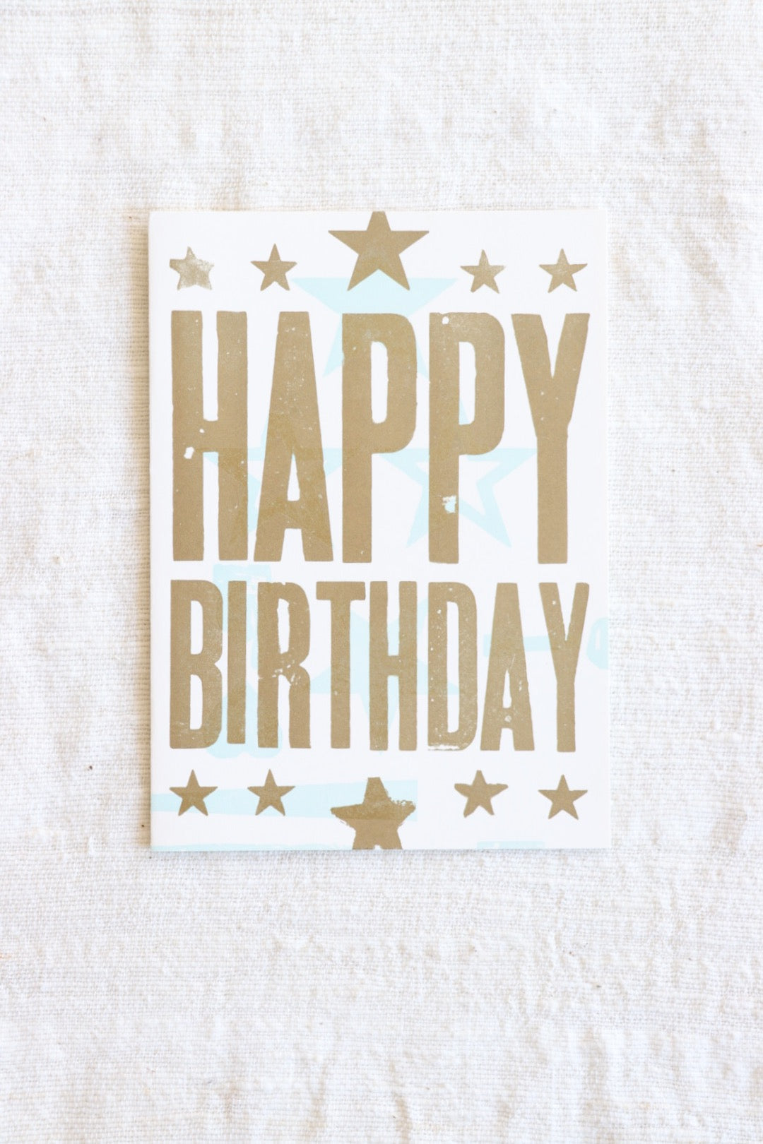 Happy Birthday Stars Card