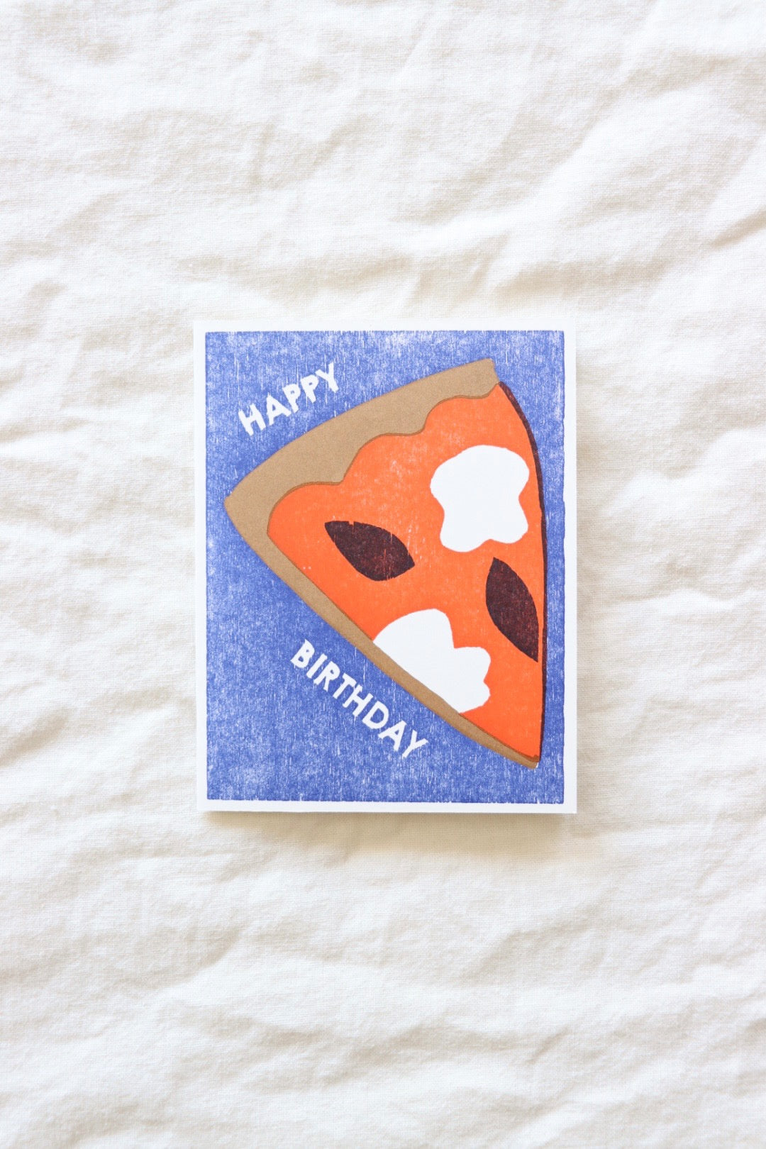 Birthday Pizza Card