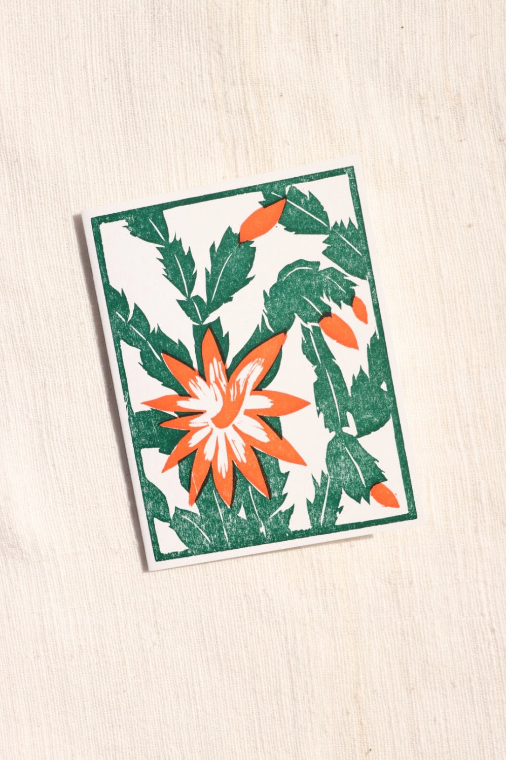 Christmas Cactus Card