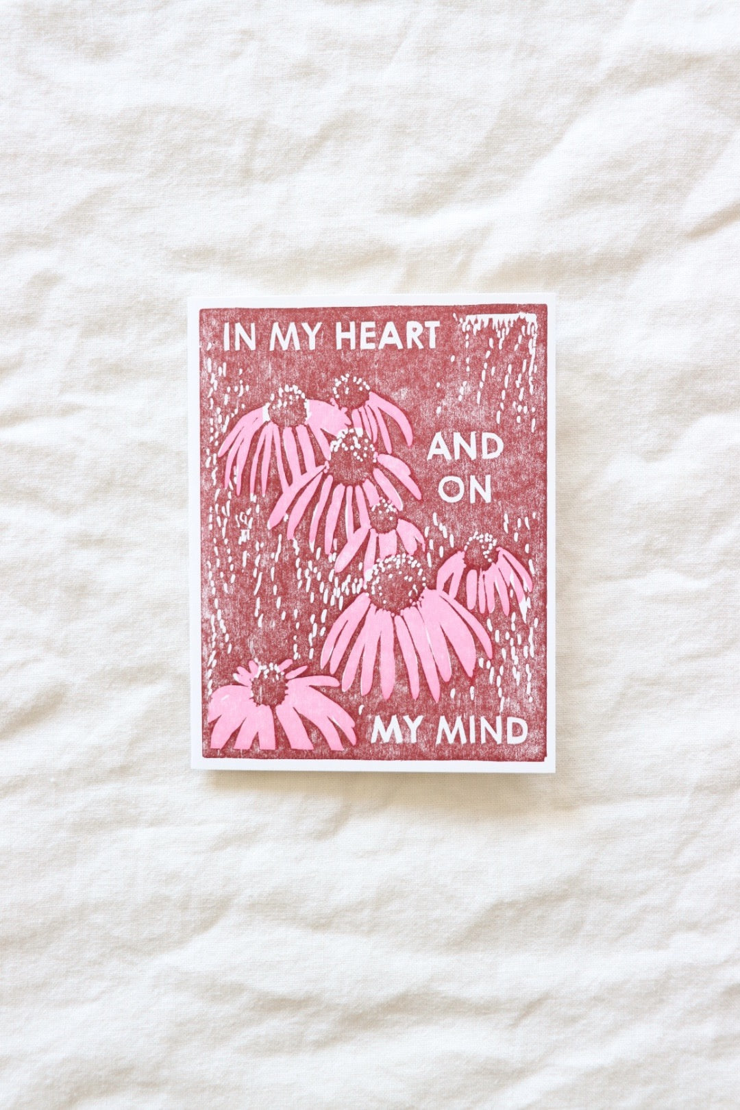 Coneflowers On My Mind Card