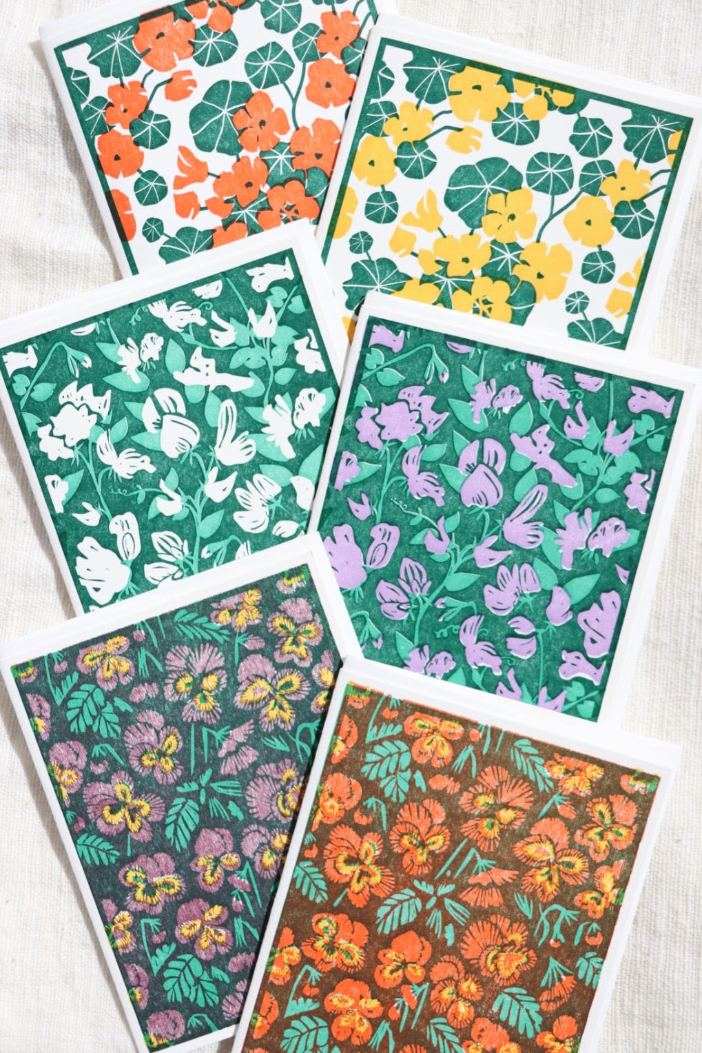 Assorted Card Boxed Set: Edible Flowers