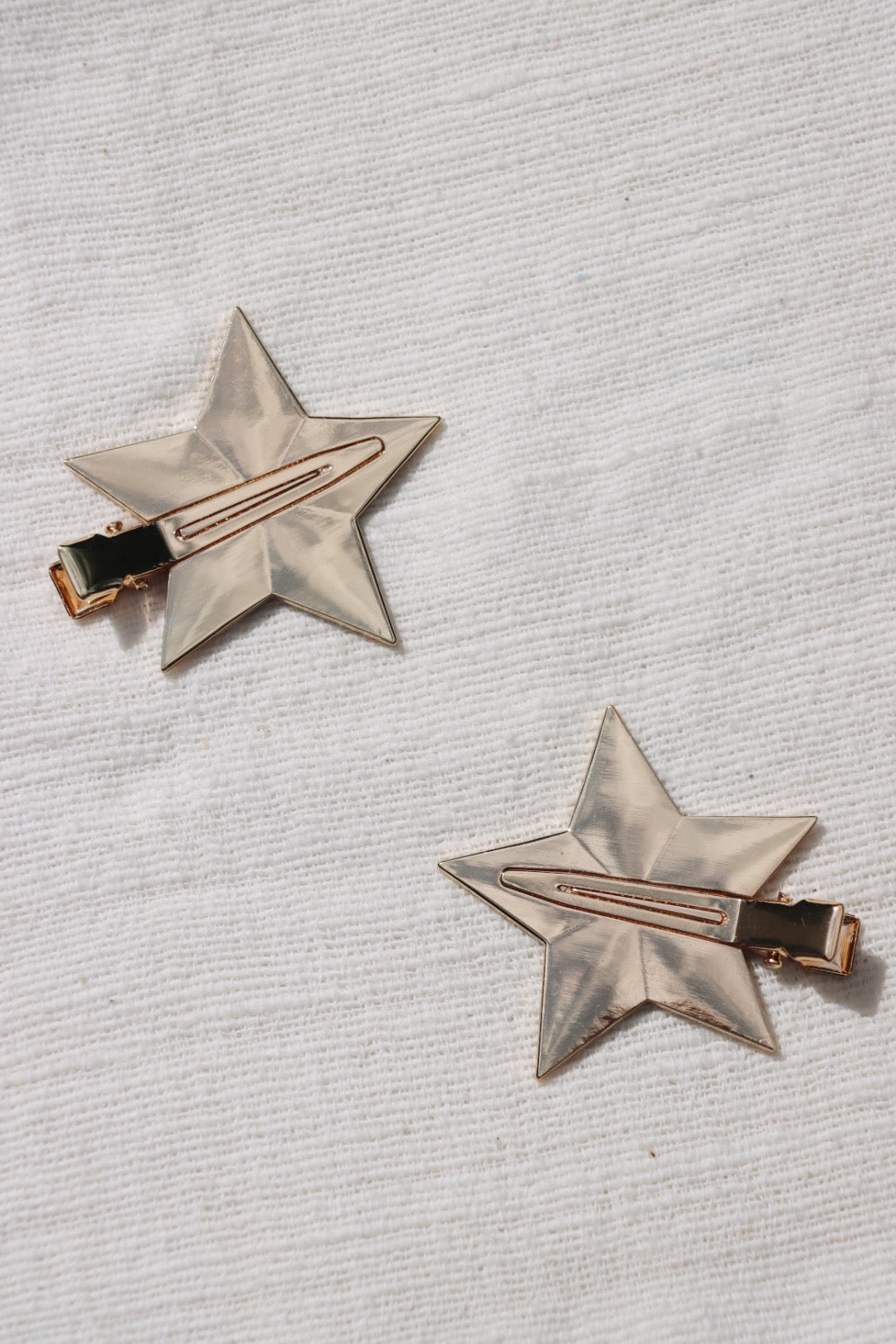 Magic Girl Metal Star Hair Clips