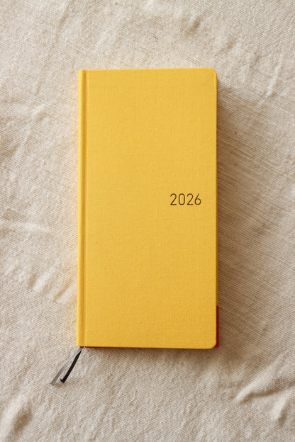 2026 Hobonichi Techo Weeks, Full Moon Yellow