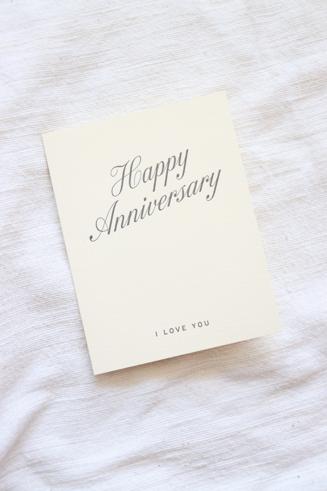 Creme Happy Anniversary No. 38 Card
