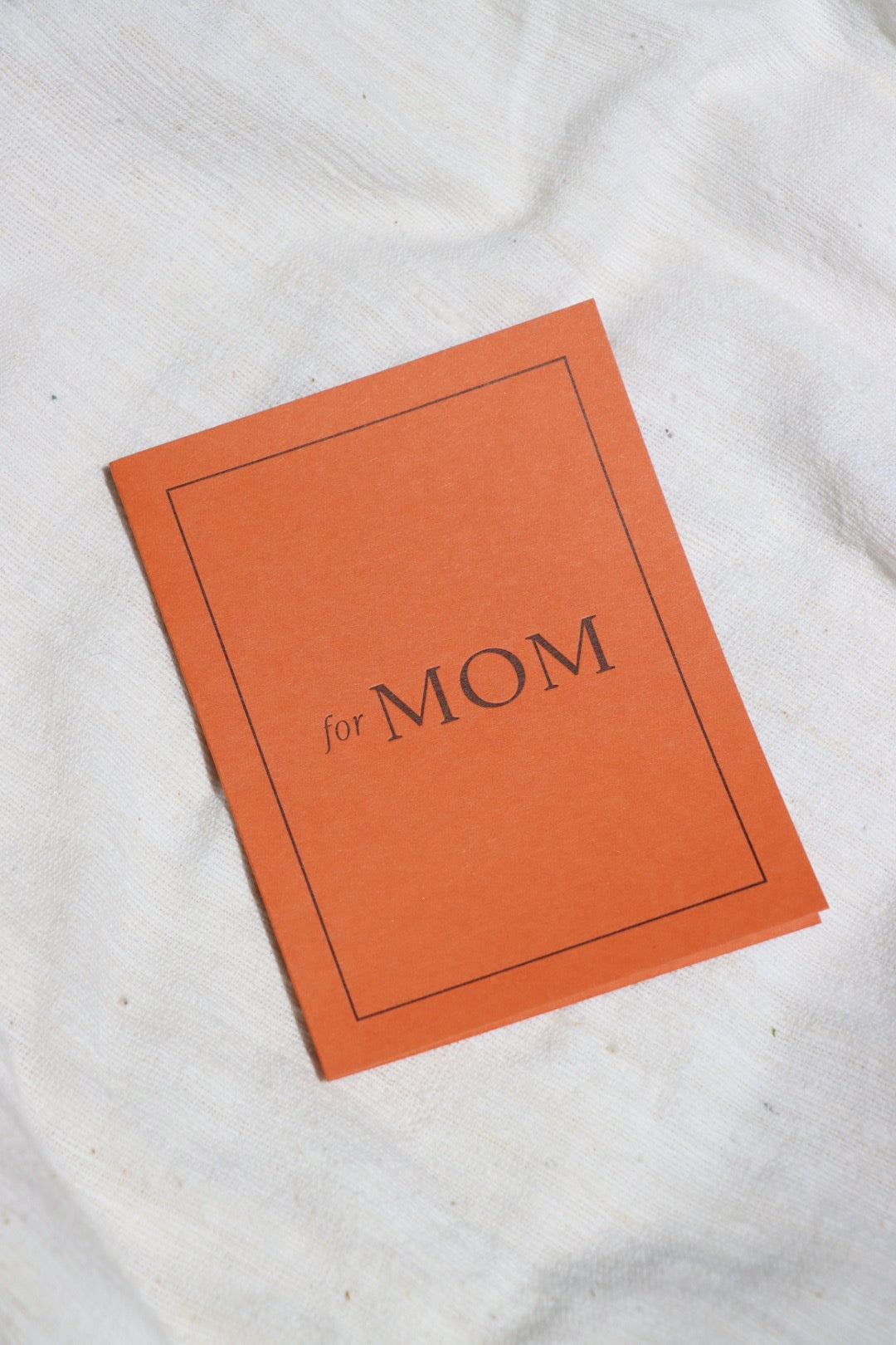 For Mom Card, Rust