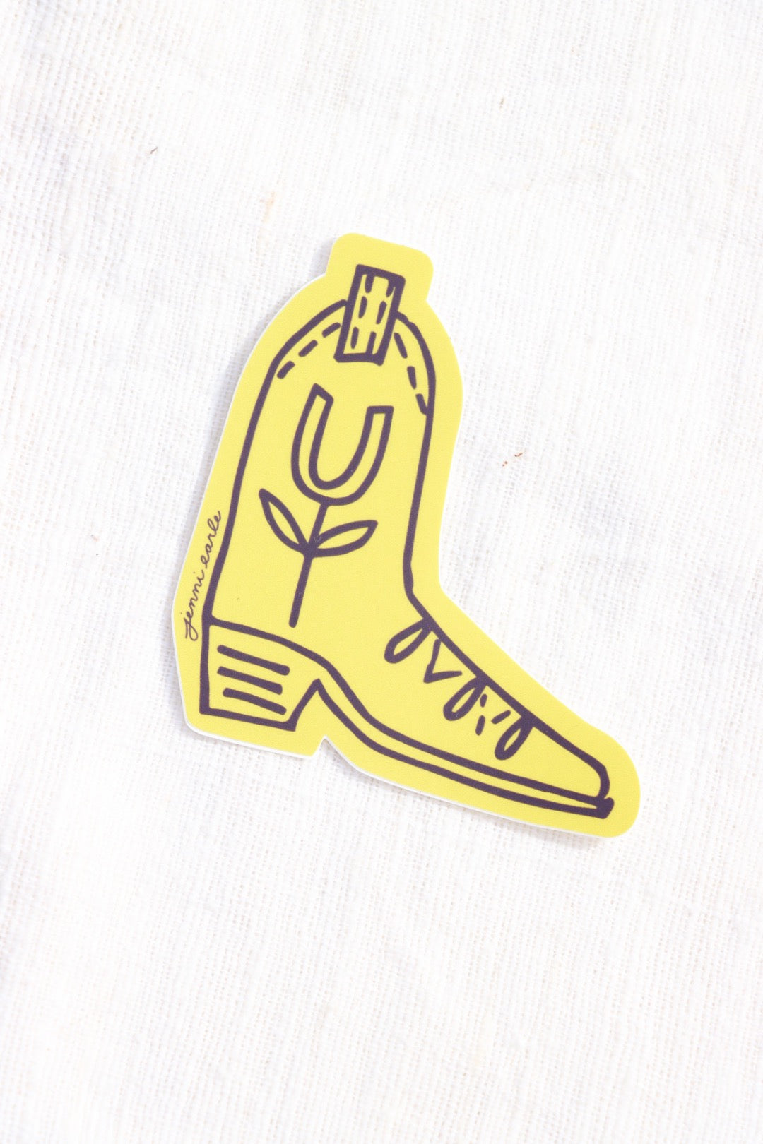 Lucky Boot Sticker