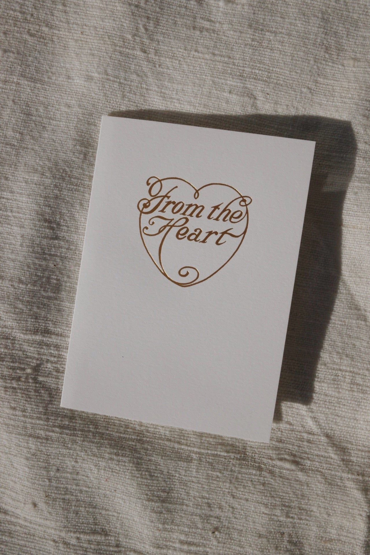 From The Heart Card