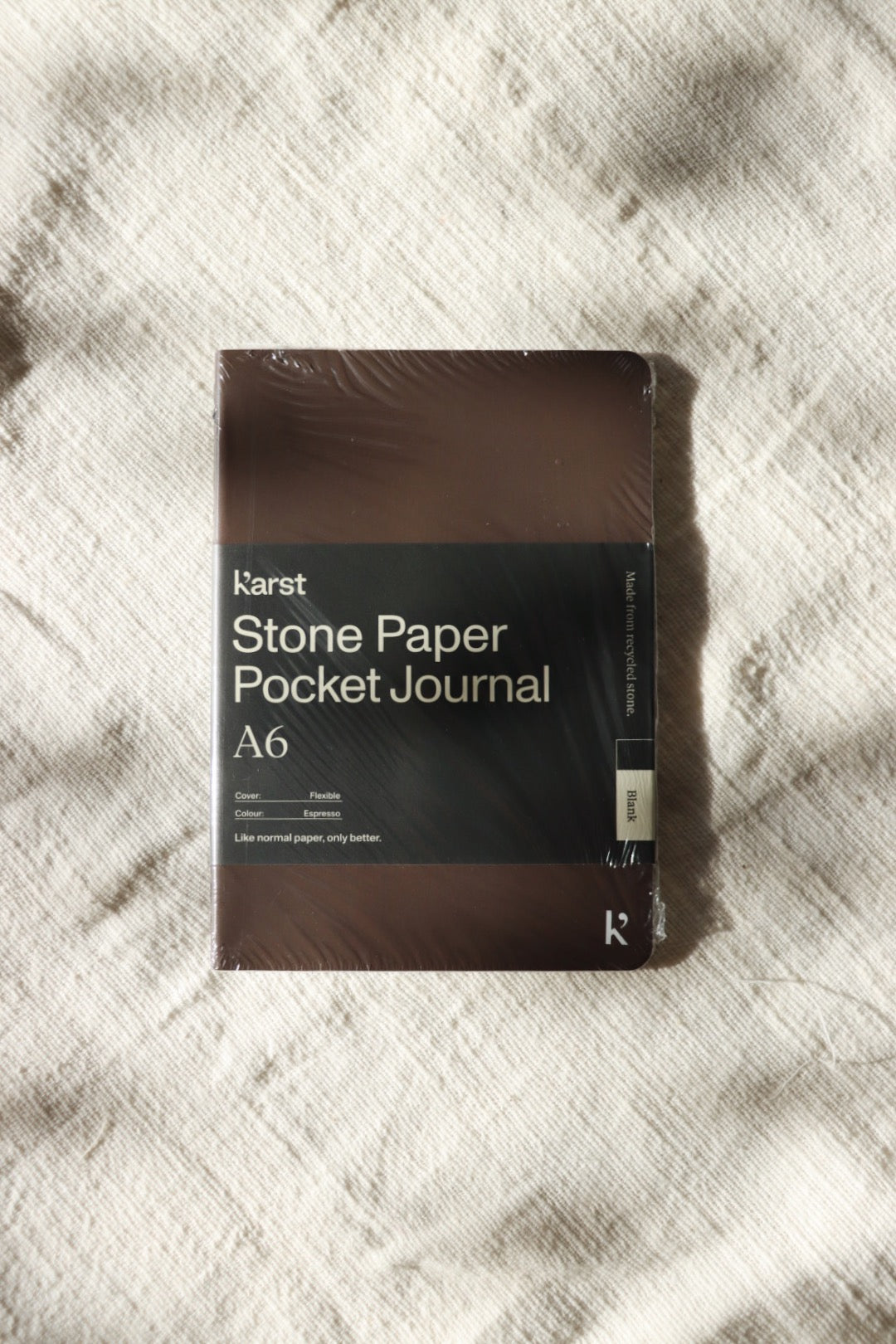 Karst Notebook, A6 Espresso