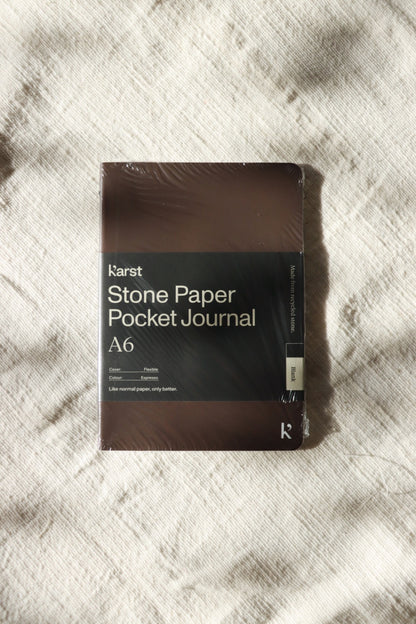 Karst Notebook, A6 Espresso