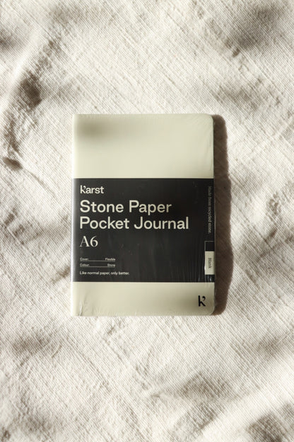 Karst Notebook, A6 Stone