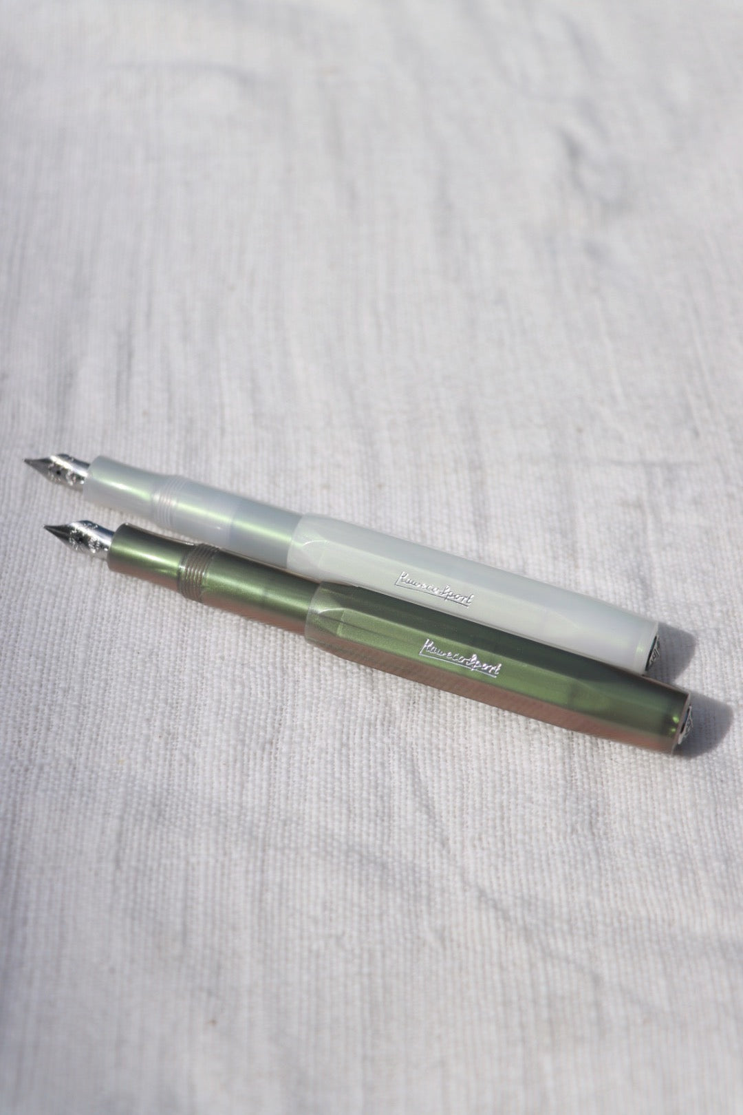 Kaweco Lunar Sport Fountain Pen, "Light Green"