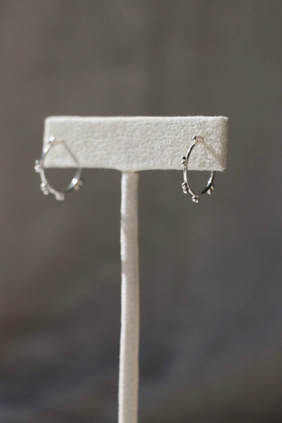 Silver Mini Marais Hoop Earrings