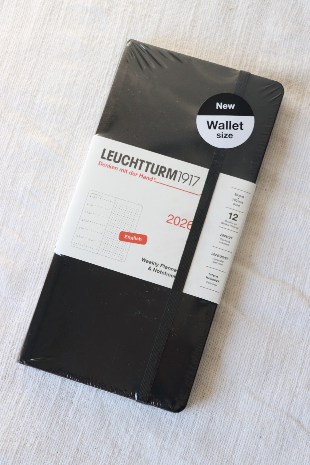 Leuchtturm1917 Weekly Planner &amp; Notebook, 2026