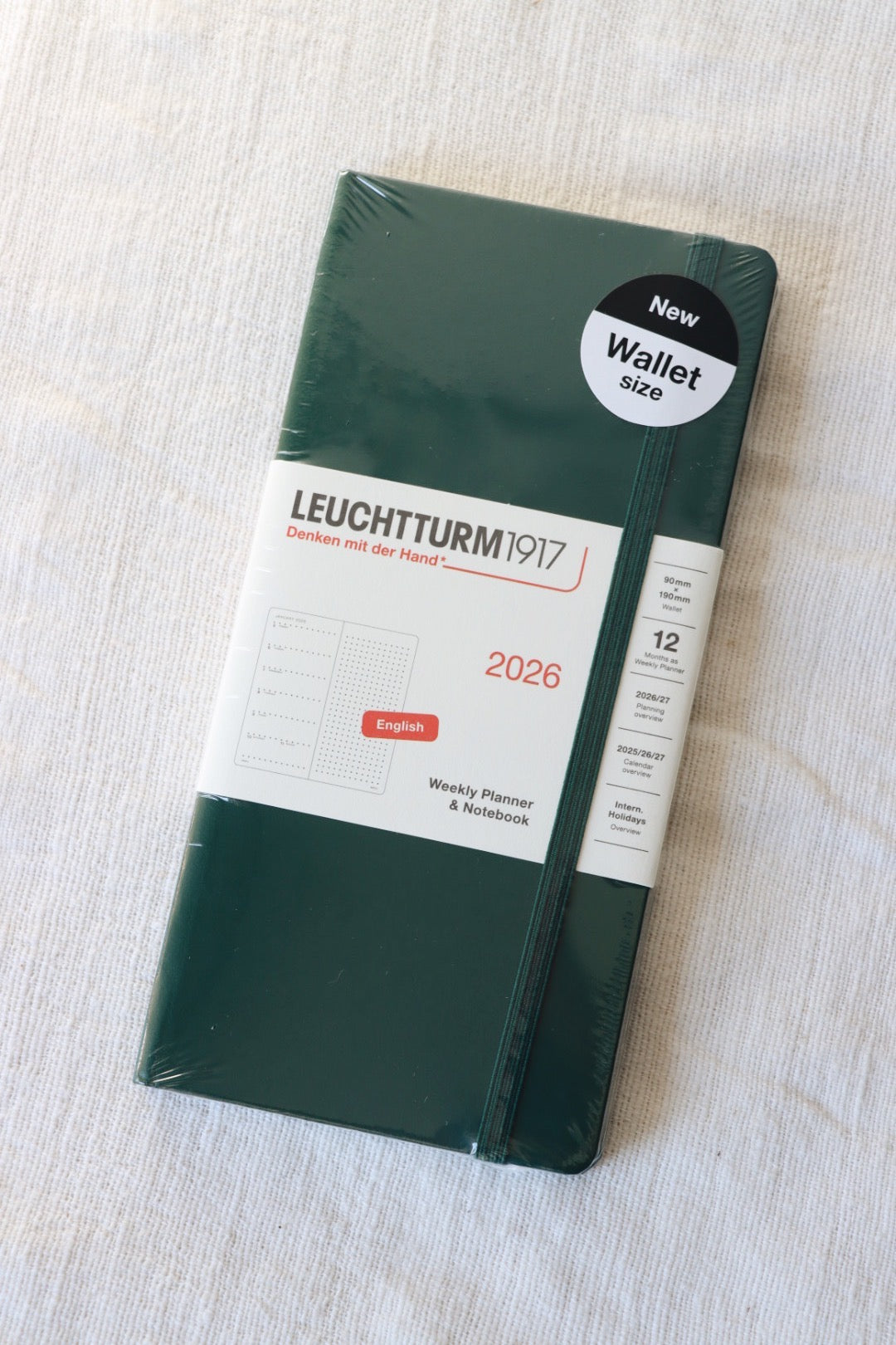 Leuchtturm1917 Weekly Planner &amp; Notebook, 2026