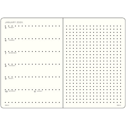 Leuchtturm1917 Weekly Planner &amp; Notebook, 2026