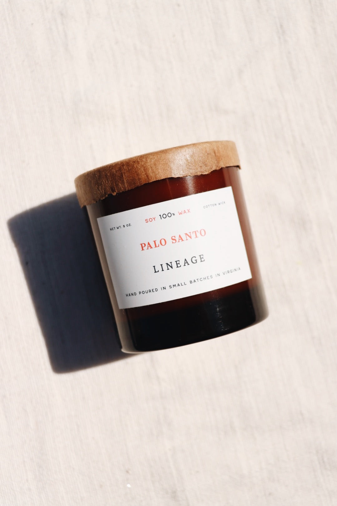 Lineage Palo Santo Candle