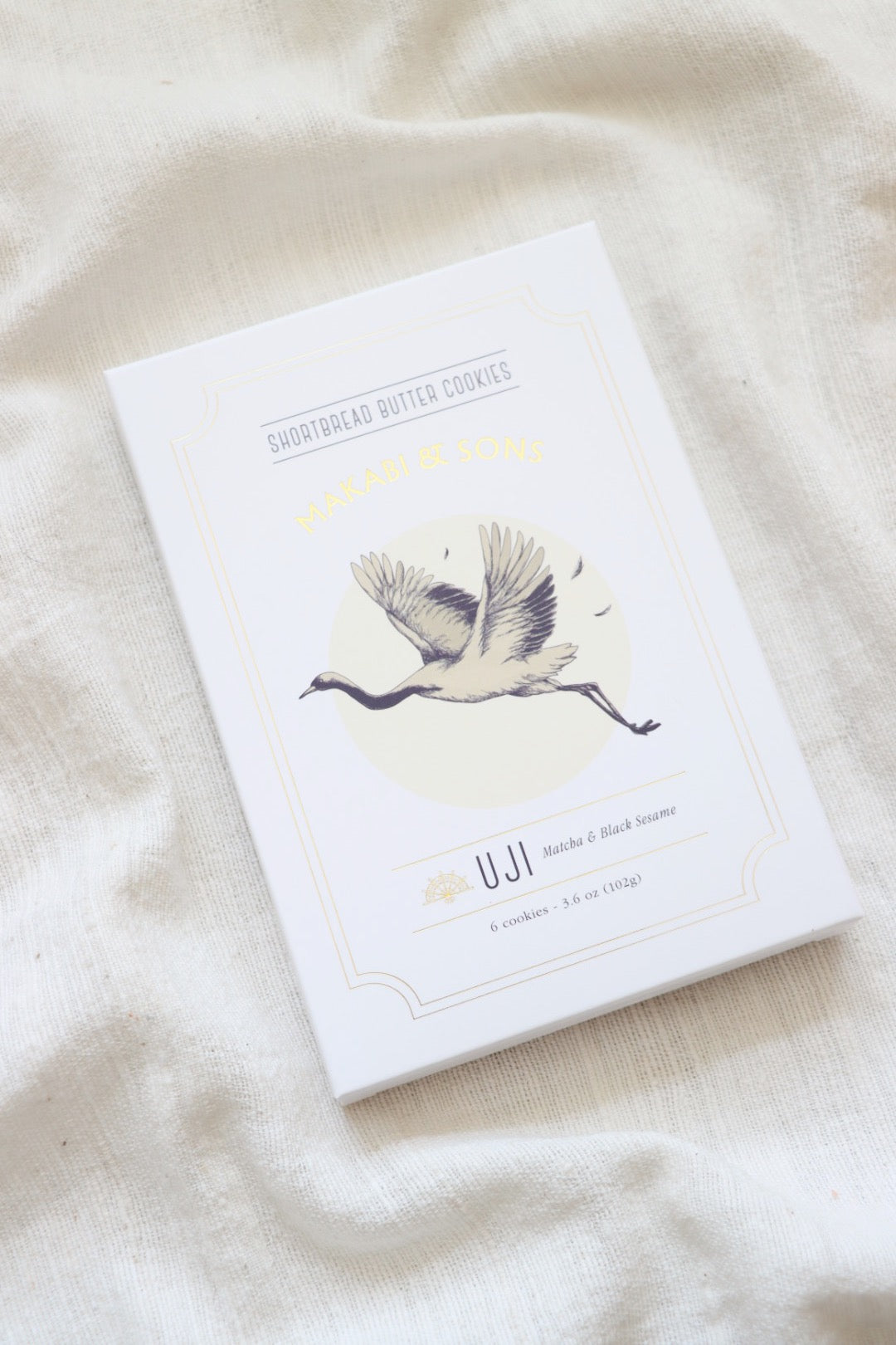 Matcha Black Sesame Shortbread Cookies