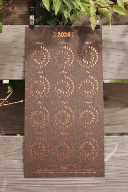 2026 Plantable Moon Calendar
