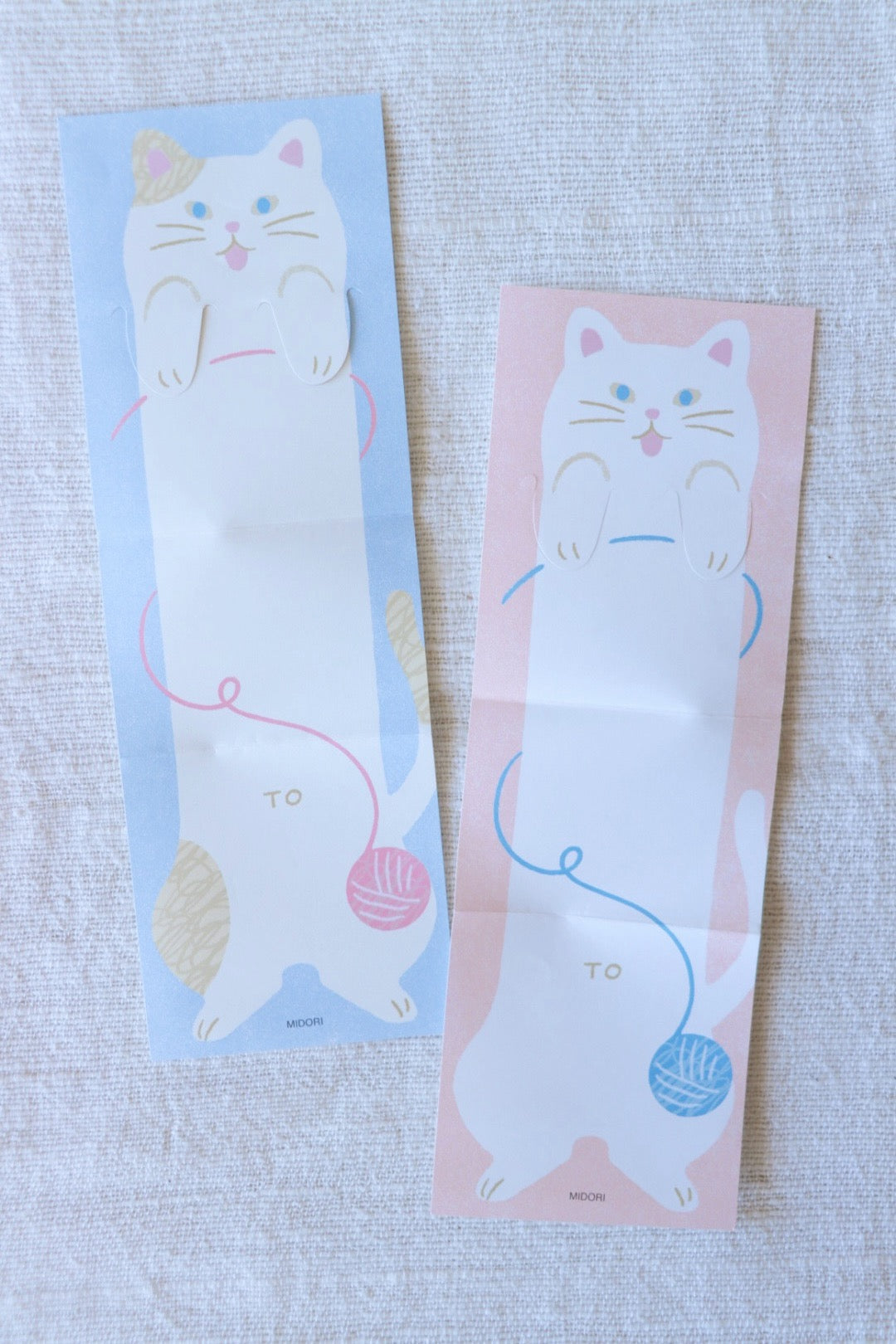 Memo Set: Stretchy Cat