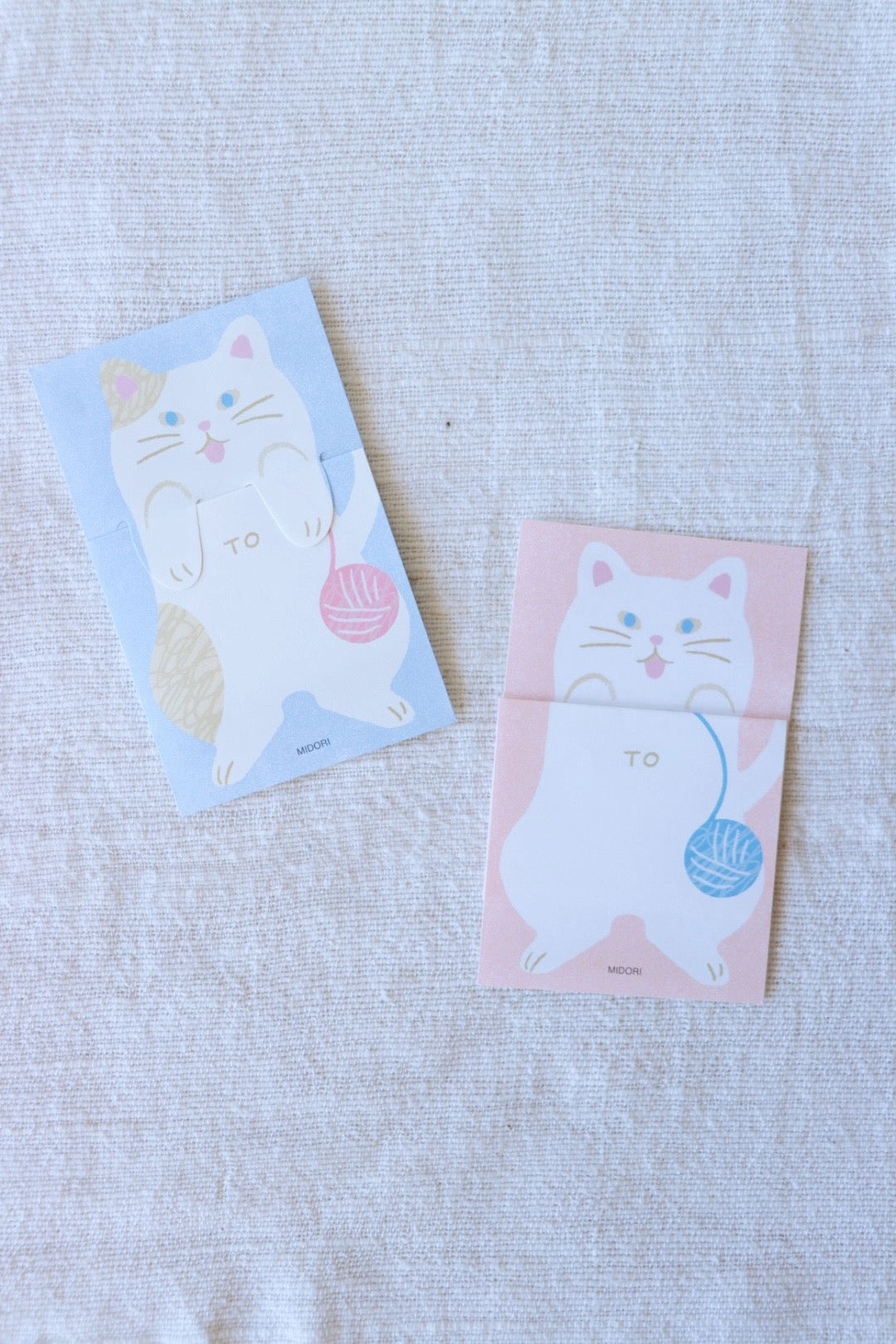 Memo Set: Stretchy Cat
