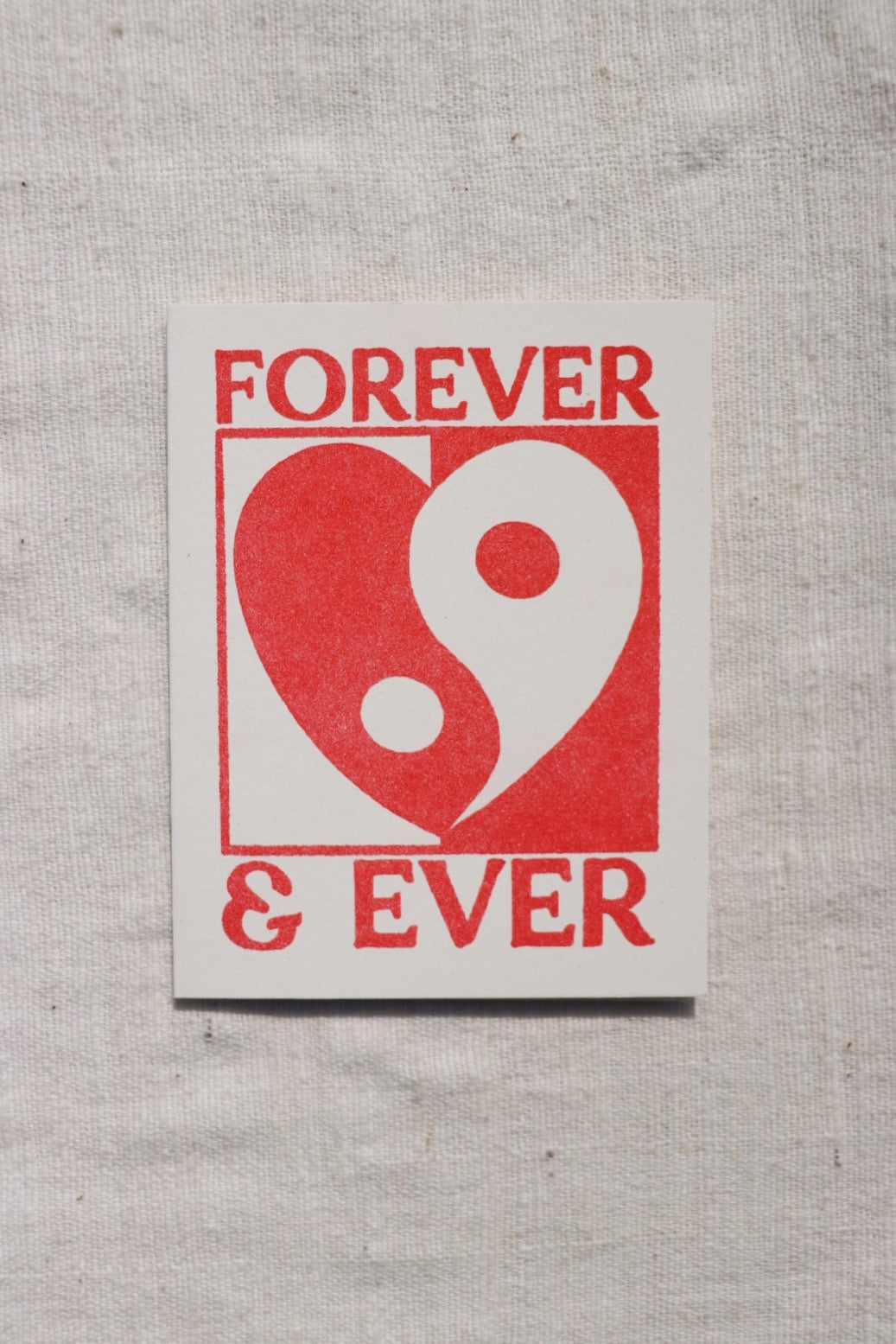 Forever &amp; Ever Yin &amp; Yang Card